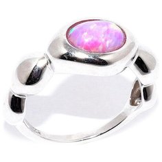 Silver WINGS Кольцо с опалами из серебра 21ar3257sso#10-148, размер 17