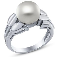 Silver WINGS Кольцо с жемчугом из серебра 0100288-19-49, размер 16.5