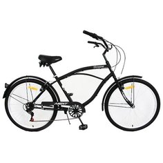 Городской велосипед Next Chopper 26 (2020) черный 17" (требует финальной сборки)