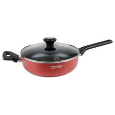Сотейник Rondell Koralle RDA-559 24 см, с крышкой, коричневый/черный