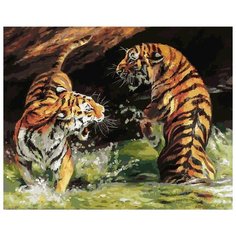 Белоснежка Картина по номерам "Первая ссора" 40х50 см (186-AB)