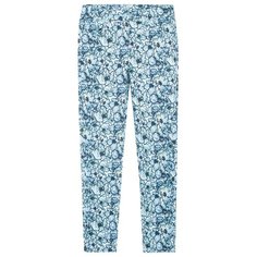 Брюки COCCODRILLO Grow your dreams W19119101GRO размер 140, голубой