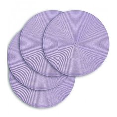 Салфетка ДеНАСТИЯ плетеная 36 см лаванда