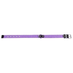 Ошейник COLLAR брезентовый 0261 31-41 см фиолетовый