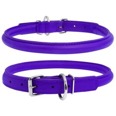 Ошейник COLLAR Glamour круглый 3505 33-41 см фиолетовый