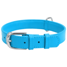 Ошейник COLLAR Glamour без украшений 3304 38-49 см голубой