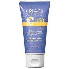 Uriage крем Bebe первый минеральный, SPF 50, 50 мл