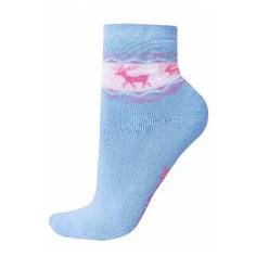 носки W18-11136 1 пара FiNN FLARE, M, голубой