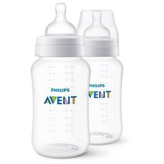 Philips AVENT Бутылочки полипропиленовые Anti-colic SCF816/27, 330 мл, 2 шт. с 3 мес., белый