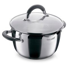 Кастрюля Rondell Flamme 3,2 л, стальной