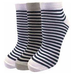 носки Cinema МЛ-13 3 пары Opium, 25, белый/серый/черный