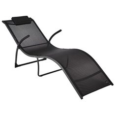 Шезлонг Go Garden Acadia, черный