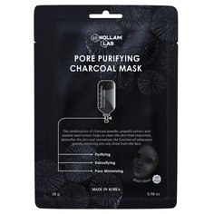 Nollam Lab Угольная тканевая маска для очищения пор, 28 г