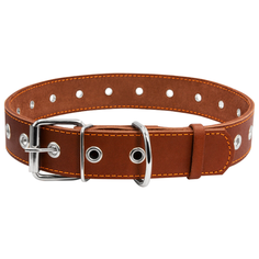 Ошейник COLLAR безразмерный 0295, 69 см коричневый