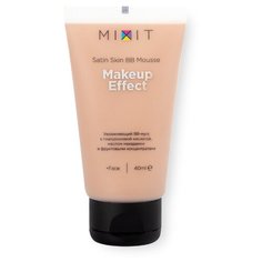 MIXIT ВВ мусс с гиалуроновой кислотой Satinskin BB Mousse, 40 мл, оттенок: универсальный