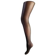 Колготки Opium Cinema Fashion Line Wave 30 den, размер 4-L, nero (черный)