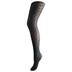 Колготки Opium Cinema Fashion Line Geometric 60 den, размер 3-M, nero (черный)