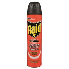 Аэрозоль Raid против тараканов и муравьев 300 мл