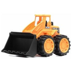 Погрузчик HTI JCB малый (1415639.V15) 18 см желтый/черный