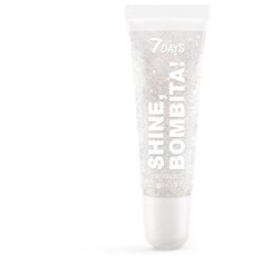 7 DAYS Блеск для губ Мерцающий Shine, Bombita!, 201 ice me