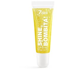 7 DAYS Блеск для губ Мерцающий Shine, Bombita!, 202 muse