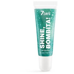 7 DAYS Блеск для губ Мерцающий Shine, Bombita!, 204 im star