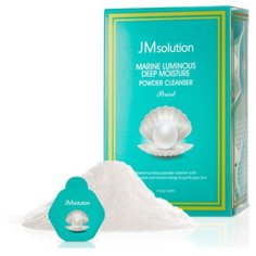 JM Solution глубоко очищающая увлажняющая пудра с протеинами жемчуга Marine Luminous Deep Moisture Powder Cleanser Pearl, 30 шт.