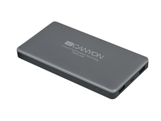 Внешний аккумулятор Canyon Power Bank 15000mAh Dark Grey CNS-TPBP15DG