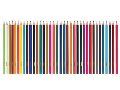 Карандаши цветные Пифагор Жираф 36 цветов 181332