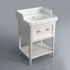 Тумба под раковину Kerama Marazzi Provence 60 напольная, белая (PR.60\WHT)