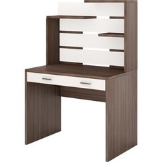 Стол компьютерный МЭРДЭС СП-22 ШБЕ шамони/белый Merdes