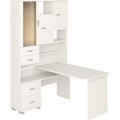 Стол компьютерный МЭРДЭС СР-620/140 БЕ-ЛЕВ белый Merdes