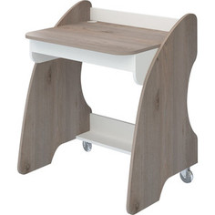 Стол компьютерный МЭРДЭС СК-13 НБЕ нельсон/белый Merdes