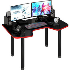 Стол компьтерный МЭРДЭС СКЛ-Игр140МО Ч черный Merdes