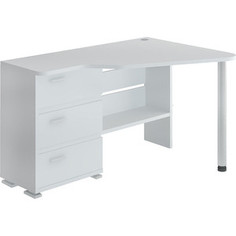 Стол компьютерный МЭРДЭС СР-322С БЕ-ПРАВ белый Merdes