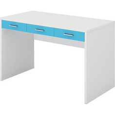 Стол компьютерный МЭРДЭС СП-32С БЕСИ белый/синий Merdes
