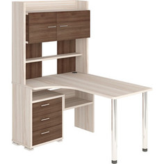 Стол компьютерный МЭРДЭС СР-133 КШ-ЛЕВ карамель/шамони Merdes