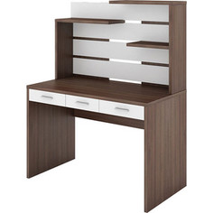 Стол компьютерный МЭРДЭС СП-32 ШБЕ шамони/белый Merdes