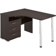 Стол компьютерный МЭРДЭС СР-132С В-ЛЕВ венге Merdes