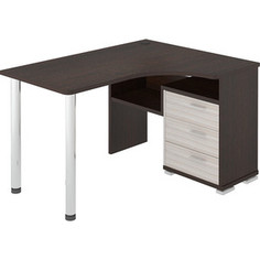 Стол компьютерный МЭРДЭС СР-132С ВК-ПРАВ венге/карамель Merdes