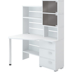 Стол компьютерный МЭРДЭС СР-322 БЕ-ЛЕВ белый Merdes