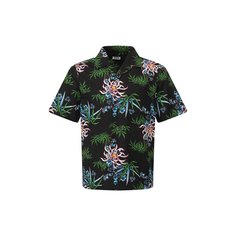 Рубашка из смеси хлопка и льна Kenzo
