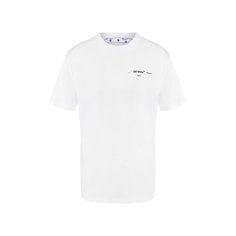 Хлопковая футболка Off-White