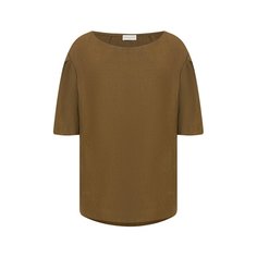 Топ из смеси льна и хлопка Dries Van Noten