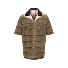 Хлопковая рубашка Sacai