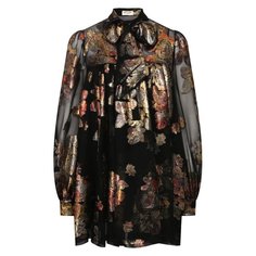 Шелковое платье Saint Laurent