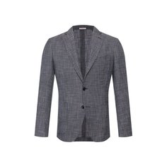 Пиджак из смеси шерсти и хлопка Luciano Barbera