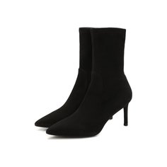 Замшевые ботильоны Stuart Weitzman