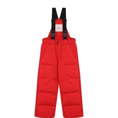 Пуховый комбинезон на подтяжках Moncler Enfant