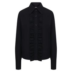 Хлопковая рубашка Saint Laurent